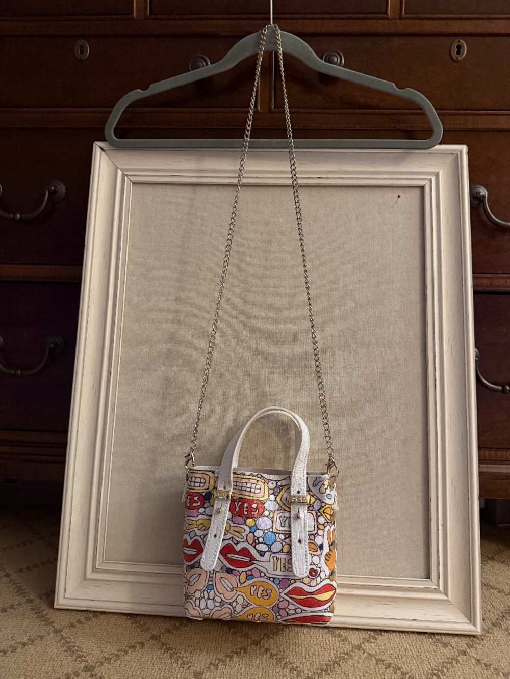 Vintage POP Bag Mini Tote w pop art / comic details NWT Rare Collectible